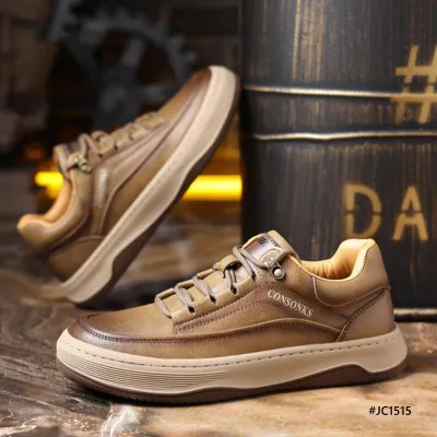 Cowhide Leather Versatile Casual Shoes